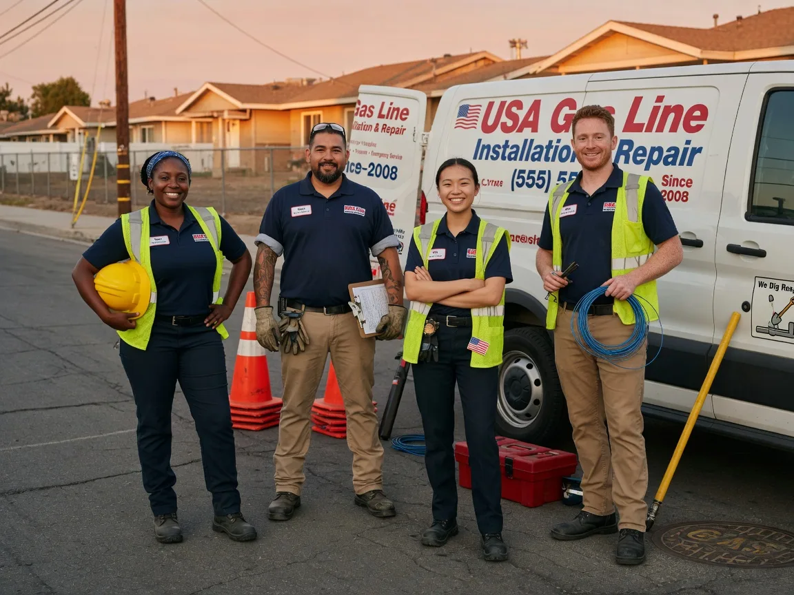 Gas Line Installation company in Hubertus, WI
